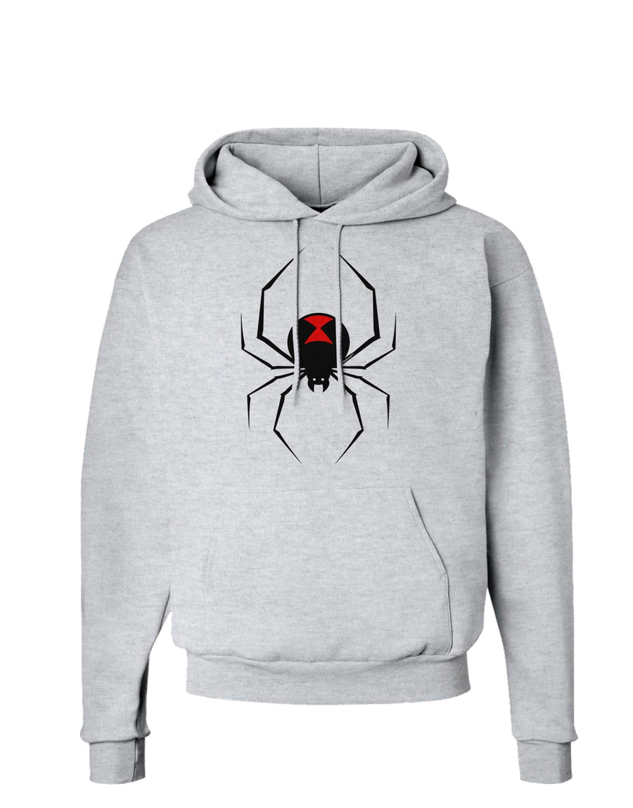 Black Widow Spider Design Hoodie Sweatshirt-Hoodie-TooLoud-White-Small-Davson Sales