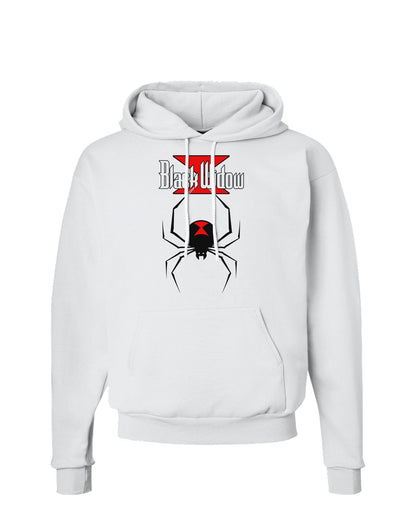 Black Widow Spider Design - Logo Hoodie Sweatshirt-Hoodie-TooLoud-White-Small-Davson Sales