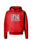 Blood Sweat and Beers Design Dark Hoodie Sweatshirt by TooLoud-Hoodie-TooLoud-Red-Small-Davson Sales