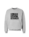 Blood Sweat and Beers Design Sweatshirt by TooLoud-Sweatshirts-TooLoud-AshGray-Small-Davson Sales