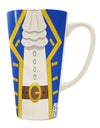 Blue 16 Ounce Conical Latte Coffee Mug All Over Print - Perfect for Pirate Captains TooLoud-Conical Latte Mug-TooLoud-White-Davson Sales