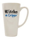 Blue 16 Ounce Conical Latte Coffee Mug - Perfect for Witches and Enthusiasts TooLoud-Conical Latte Mug-TooLoud-White-Davson Sales