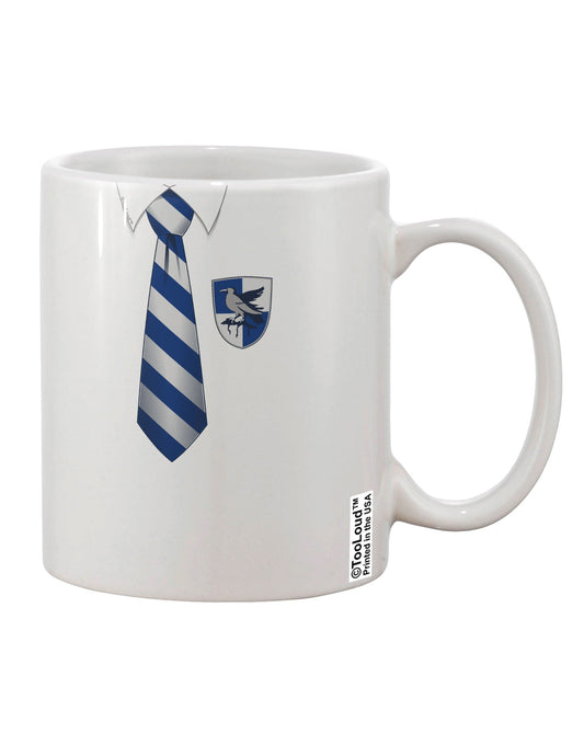 Blue and Silver AOP Printed 11 oz Coffee Mug - The Perfect Drinkware for Wizard Enthusiasts TooLoud-11 OZ Coffee Mug-TooLoud-White-Davson Sales