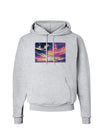 Blue Mesa Reservoir Surreal Hoodie Sweatshirt-Hoodie-TooLoud-AshGray-Small-Davson Sales