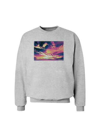 Blue Mesa Reservoir Surreal Sweatshirt-Sweatshirts-TooLoud-AshGray-Small-Davson Sales
