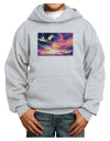 Blue Mesa Reservoir Surreal Youth Hoodie Pullover Sweatshirt-Youth Hoodie-TooLoud-Ash-XS-Davson Sales