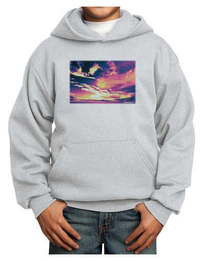 Blue Mesa Reservoir Surreal Youth Hoodie Pullover Sweatshirt-Youth Hoodie-TooLoud-Ash-XS-Davson Sales