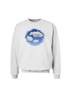 Blue Sky Puffy Clouds Sweatshirt-Sweatshirts-TooLoud-White-Small-Davson Sales