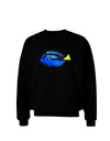 Blue Tang Fish Adult Dark Sweatshirt-Sweatshirts-TooLoud-Black-Small-Davson Sales