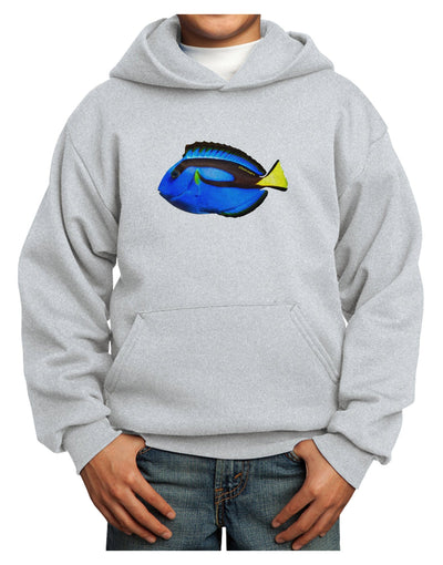 Blue Tang Fish Youth Hoodie Pullover Sweatshirt-Youth Hoodie-TooLoud-Ash-XS-Davson Sales