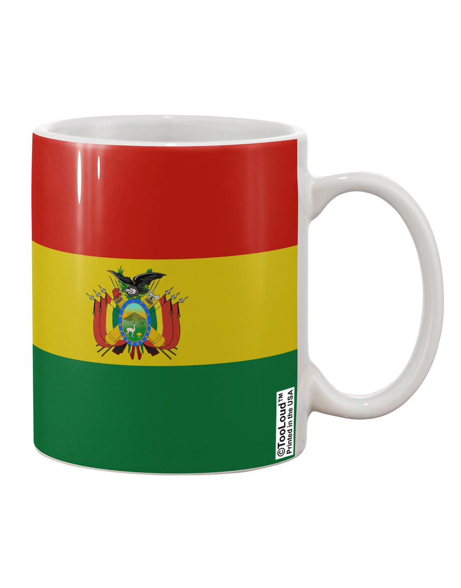 Bolivia Flag AOP Printed 11 oz Coffee Mug - Expertly Crafted Drinkware TooLoud-11 OZ Coffee Mug-TooLoud-White-Davson Sales