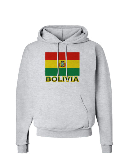 Bolivia Flag Hoodie Sweatshirt-Hoodie-TooLoud-AshGray-Small-Davson Sales