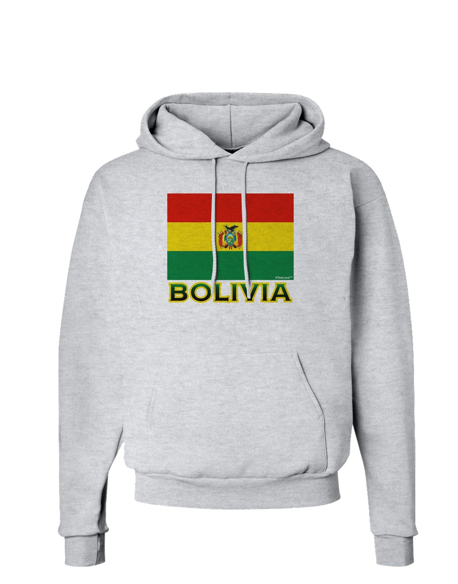 Bolivia Flag Hoodie Sweatshirt-Hoodie-TooLoud-White-Small-Davson Sales