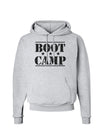 Bootcamp Large distressed Text Hoodie Sweatshirt-Hoodie-TooLoud-AshGray-Small-Davson Sales