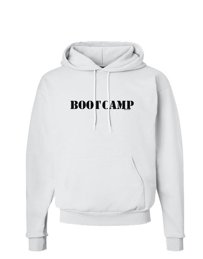 Bootcamp Military Text Hoodie Sweatshirt-Hoodie-TooLoud-White-Small-Davson Sales