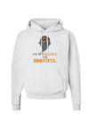 BOOtiful Ghost Orange Hoodie Sweatshirt-Hoodie-TooLoud-White-XXX-Large-Davson Sales