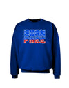 Born Free Color Adult Dark Sweatshirt by TooLoud