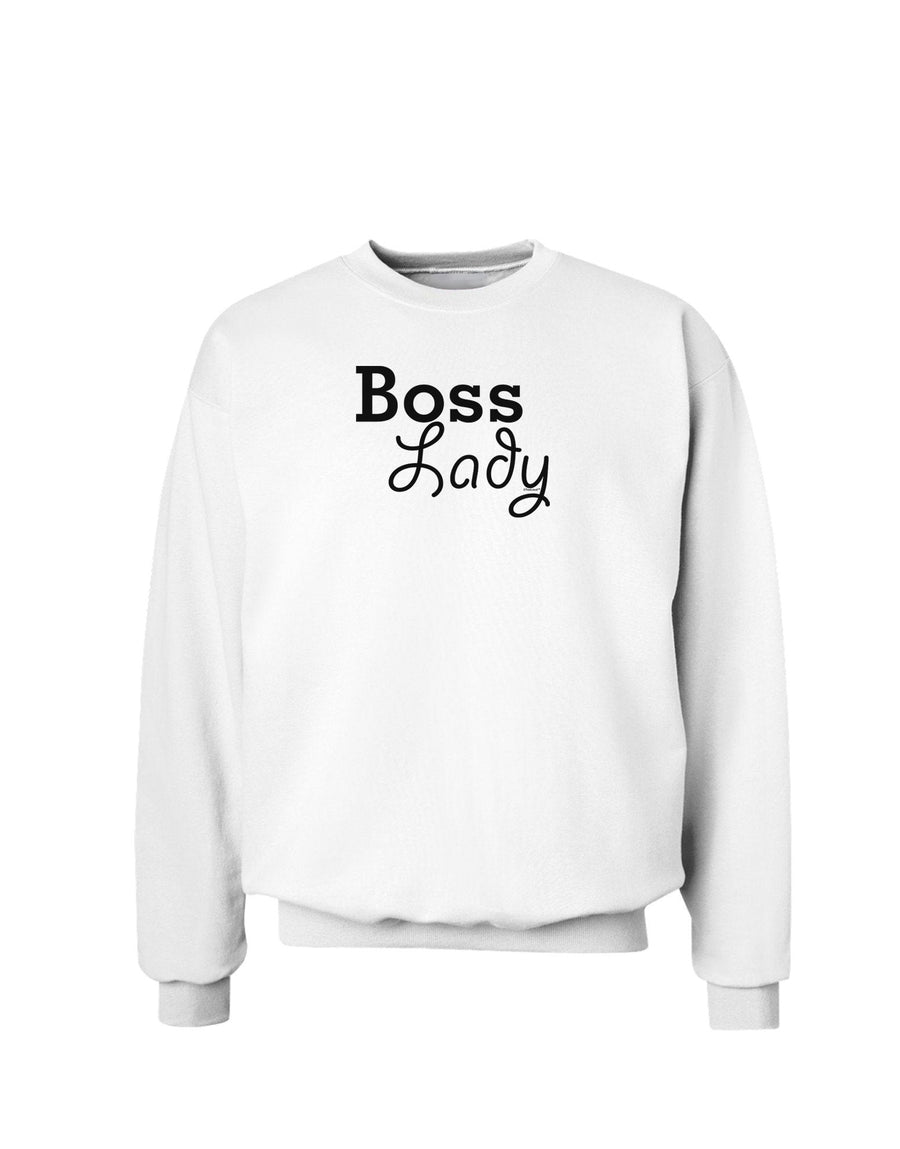 Boss Lady - Boss Day Sweatshirt-Sweatshirts-TooLoud-White-XXX-Large-Davson Sales