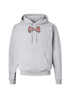 Bow Tie Hearts Hoodie Sweatshirt-Hoodie-TooLoud-AshGray-Small-Davson Sales