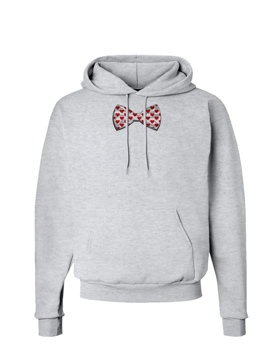 Bow Tie Hearts Hoodie Sweatshirt-Hoodie-TooLoud-White-Small-Davson Sales