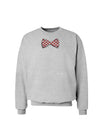 Bow Tie Hearts Sweatshirt-Sweatshirts-TooLoud-AshGray-Small-Davson Sales