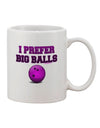 Bowling Printed 11 oz Coffee Mug - Perfect for Those Who Appreciate Size and Style - TooLoud-11 OZ Coffee Mug-TooLoud-White-Davson Sales