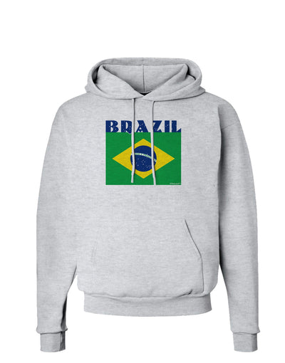 Brazil Flag Hoodie Sweatshirt-Hoodie-TooLoud-AshGray-Small-Davson Sales