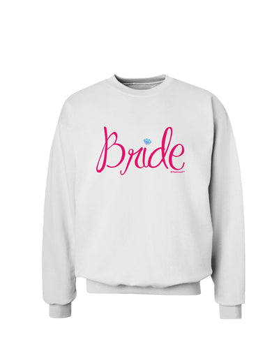 Bride Design - Diamond - Color Sweatshirt-Sweatshirts-TooLoud-White-Small-Davson Sales