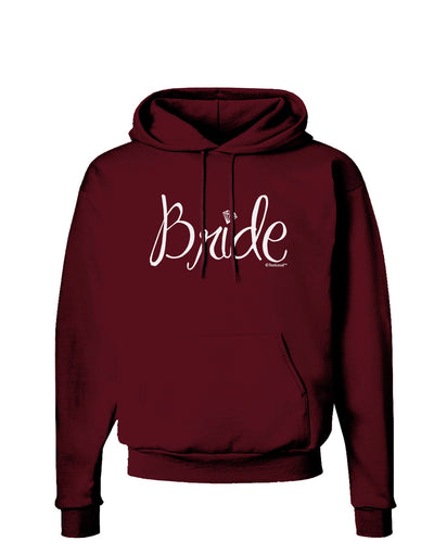 Bride Design - Diamond Dark Hoodie Sweatshirt-Hoodie-TooLoud-Maroon-Small-Davson Sales