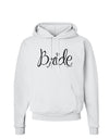 Bride Design - Diamond Hoodie Sweatshirt-Hoodie-TooLoud-White-Small-Davson Sales