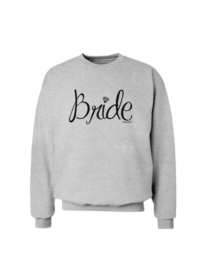 Bride Design - Diamond Sweatshirt-Sweatshirts-TooLoud-AshGray-Small-Davson Sales