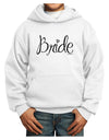 Bride Design - Diamond Youth Hoodie Pullover Sweatshirt-Youth Hoodie-TooLoud-White-XS-Davson Sales