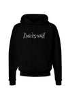 Bridesmaid Design - Diamonds - Color Dark Hoodie Sweatshirt-Hoodie-TooLoud-Black-Small-Davson Sales