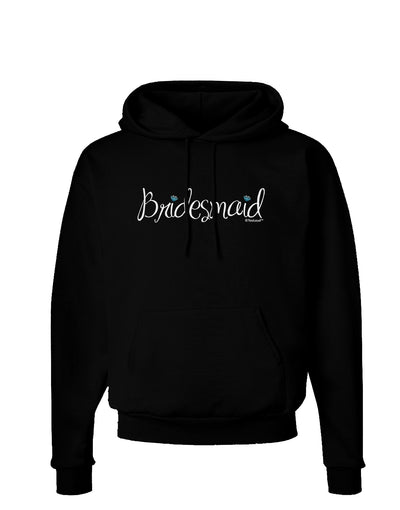 Bridesmaid Design - Diamonds - Color Dark Hoodie Sweatshirt-Hoodie-TooLoud-Black-Small-Davson Sales