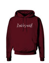 Bridesmaid Design - Diamonds - Color Dark Hoodie Sweatshirt-Hoodie-TooLoud-Maroon-Small-Davson Sales