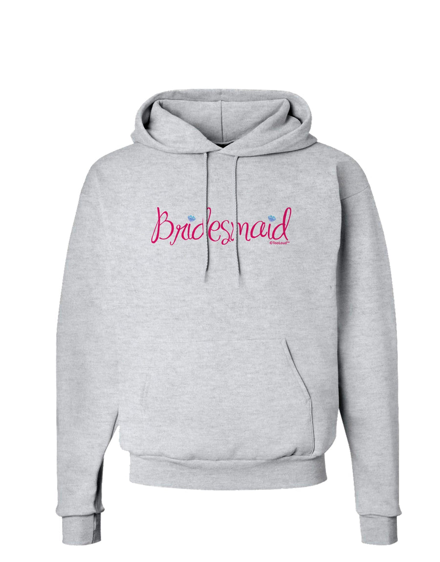 Bridesmaid Design - Diamonds - Color Hoodie Sweatshirt-Hoodie-TooLoud-White-Small-Davson Sales