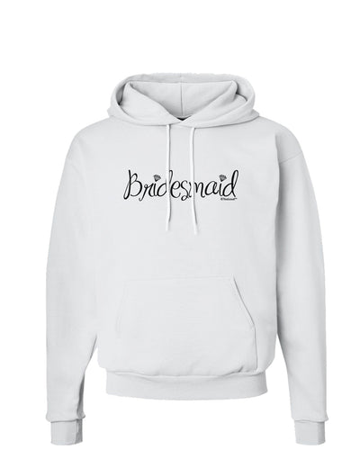 Bridesmaid Design - Diamonds Hoodie Sweatshirt-Hoodie-TooLoud-White-Small-Davson Sales