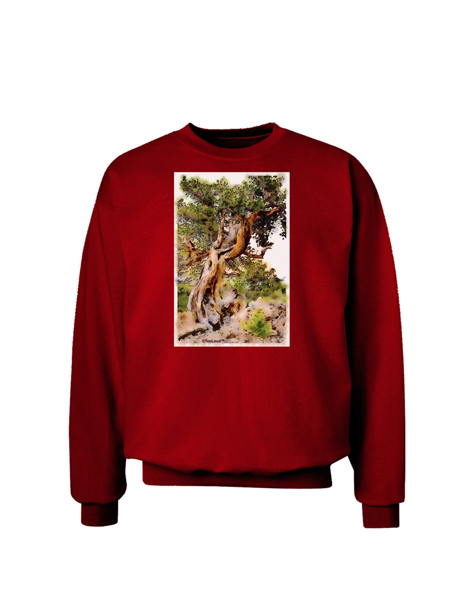 Bristlecone Pines Adult Dark Sweatshirt-Sweatshirts-TooLoud-Black-Small-Davson Sales