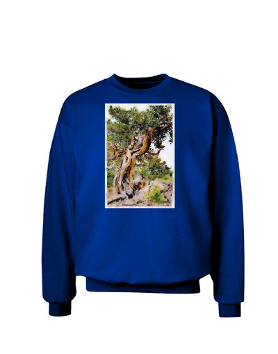 Bristlecone Pines Adult Dark Sweatshirt-Sweatshirts-TooLoud-Deep-Royal-Blue-Small-Davson Sales