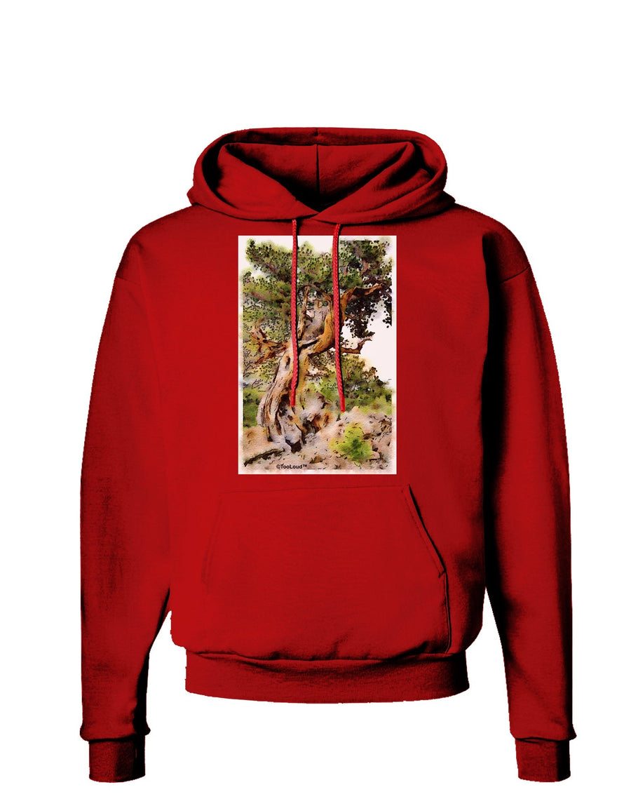 Bristlecone Pines Dark Hoodie Sweatshirt-Hoodie-TooLoud-Black-Small-Davson Sales