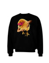 Bro Chick Adult Dark Sweatshirt-Sweatshirts-TooLoud-Black-Small-Davson Sales