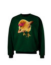 Bro Chick Adult Dark Sweatshirt-Sweatshirts-TooLoud-Deep-Forest-Green-Small-Davson Sales