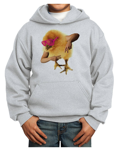 Bro Chick Youth Hoodie Pullover Sweatshirt-Youth Hoodie-TooLoud-Ash-XS-Davson Sales