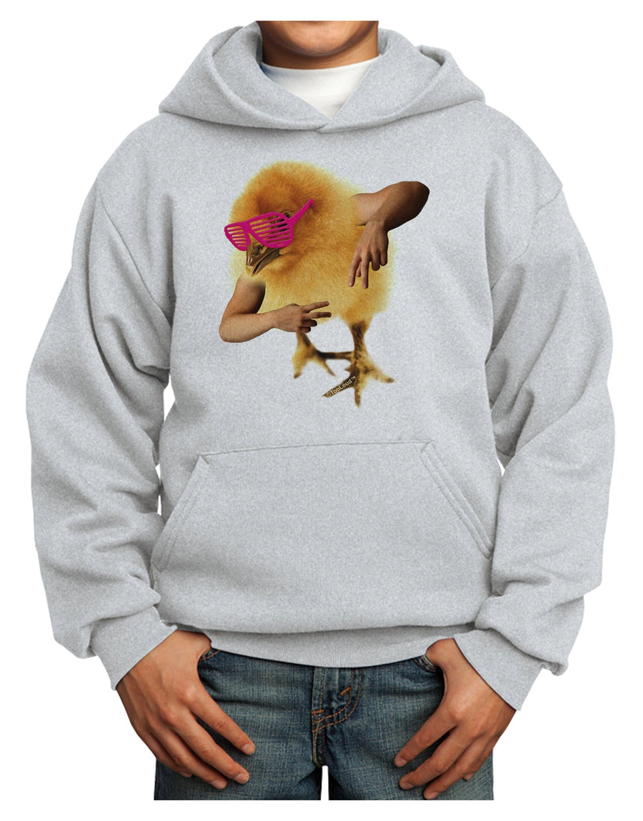 Bro Chick Youth Hoodie Pullover Sweatshirt-Youth Hoodie-TooLoud-White-XS-Davson Sales