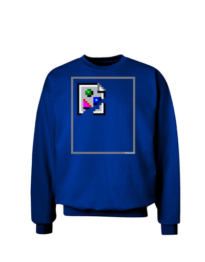 Broken Image Link - Tech Humor Adult Dark Sweatshirt by-Sweatshirts-TooLoud-Deep-Royal-Blue-XXX-Large-Davson Sales