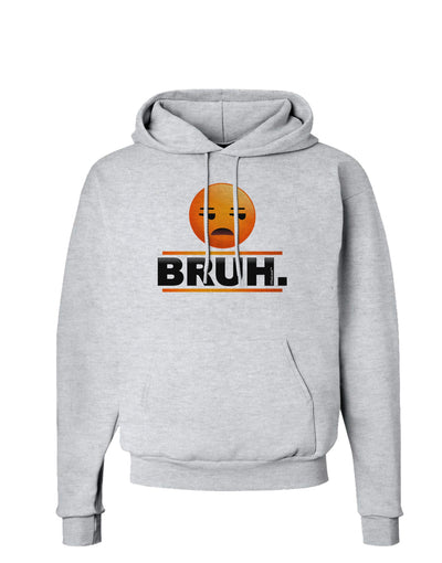 Bruh Emoji Hoodie Sweatshirt-Hoodie-TooLoud-AshGray-Small-Davson Sales