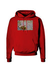 Bullfrog In Water Dark Hoodie Sweatshirt by TooLoud-Hoodie-TooLoud-Red-Small-Davson Sales