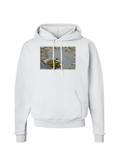 Bullfrog In Water Hoodie Sweatshirt by TooLoud-Hoodie-TooLoud-White-Small-Davson Sales