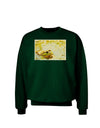 Bullfrog In Watercolor Adult Dark Sweatshirt by TooLoud-Sweatshirts-TooLoud-Deep-Forest-Green-Small-Davson Sales