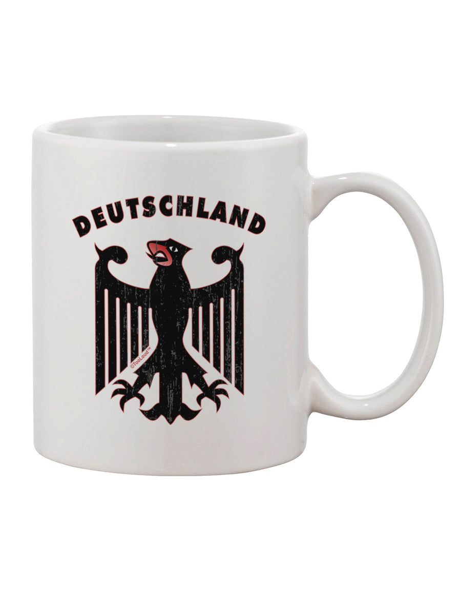 Bundeswehr Logo Deutschland 11 oz Coffee Mug - Expertly Crafted Drinkware-11 OZ Coffee Mug-TooLoud-White-Davson Sales